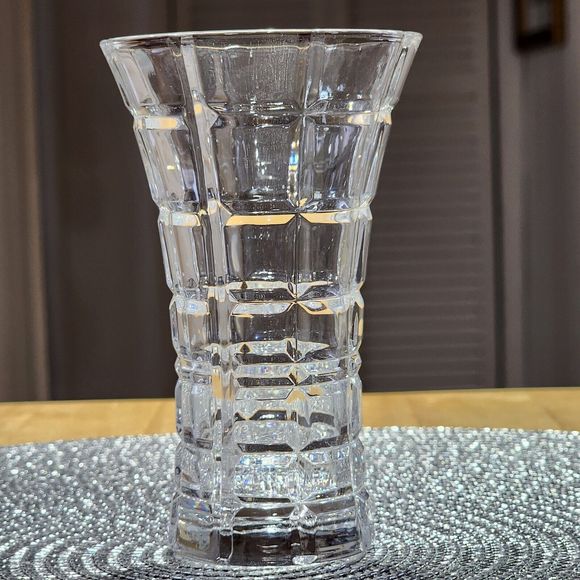 Vintage Crystal Clear Bud‎ Vase 4.7x2.7inch Japan - Picture 13 of 13